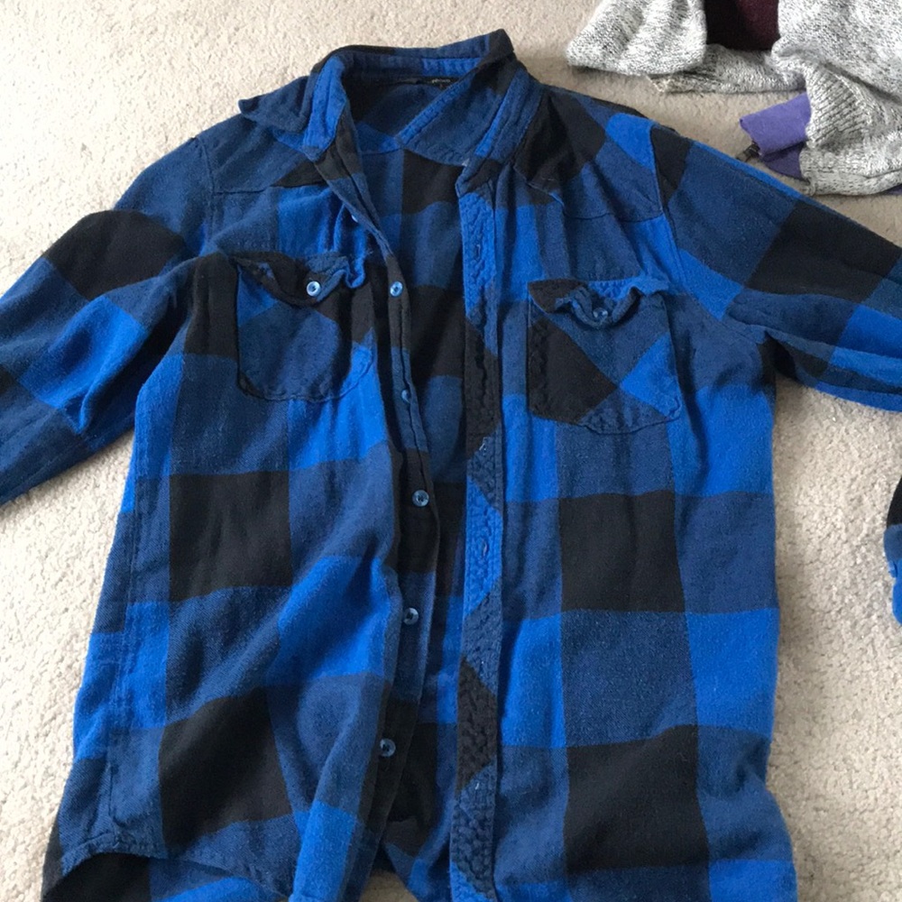 Oversized flannel